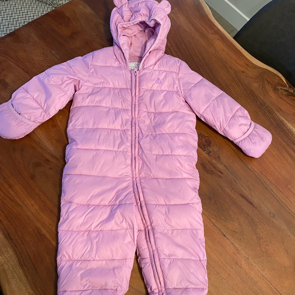 COPY - Baby Gap Pink Snowsuit
